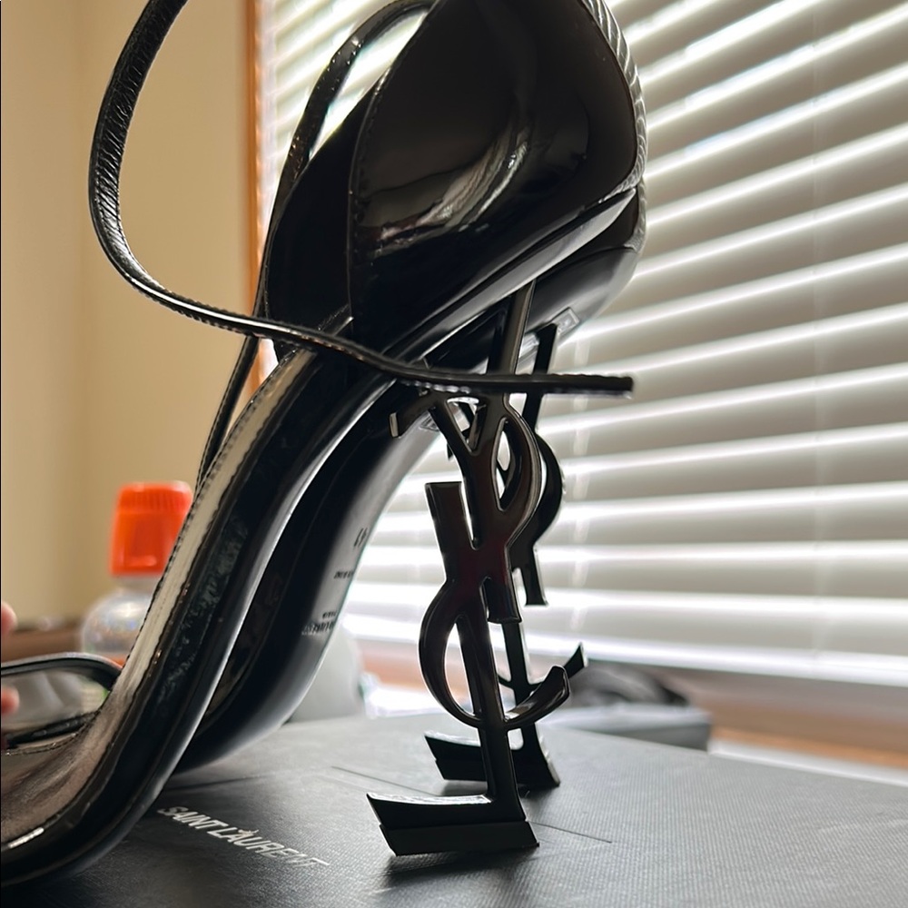 Saint Laurent Black Box Opyum 110 Ysl heels worn twice and good condition - Picture 12 of 14